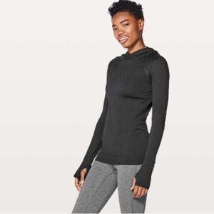 Lululemon Athletica Rest Less Hoodie Black Size 6
